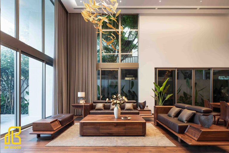 Những ưu điểm nổi bật của thiết kế biệt thự gỗ óc chó