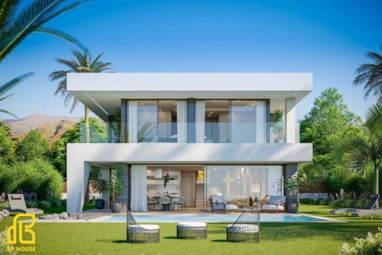 4 phong cách thiết kế nhà mái bằng đẹp nhất năm 2025