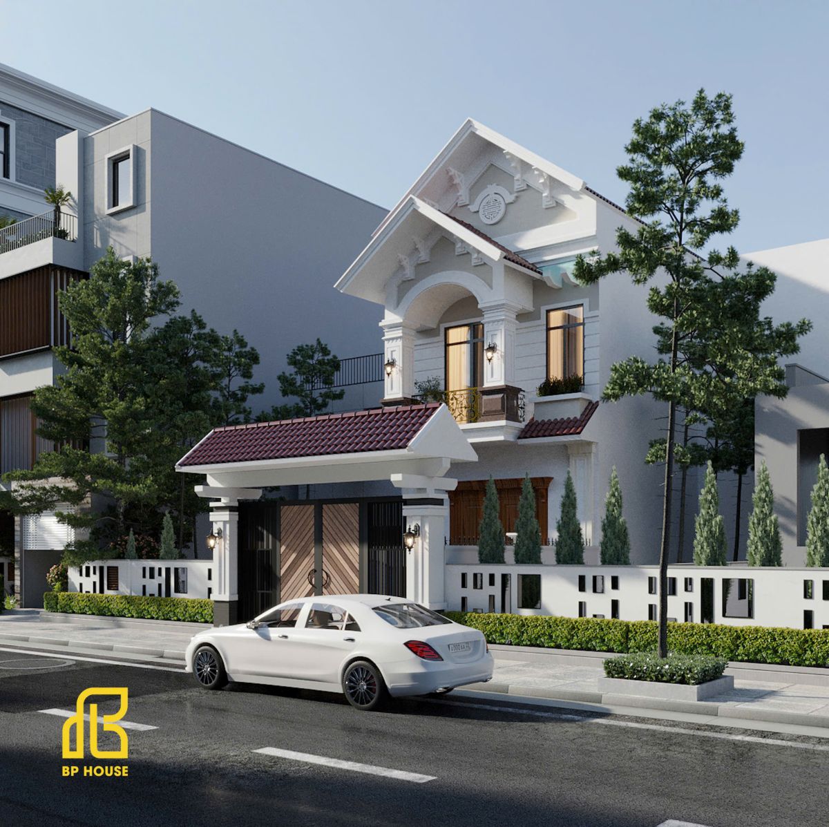 nhà mặt tiền 7m 2 tầng
