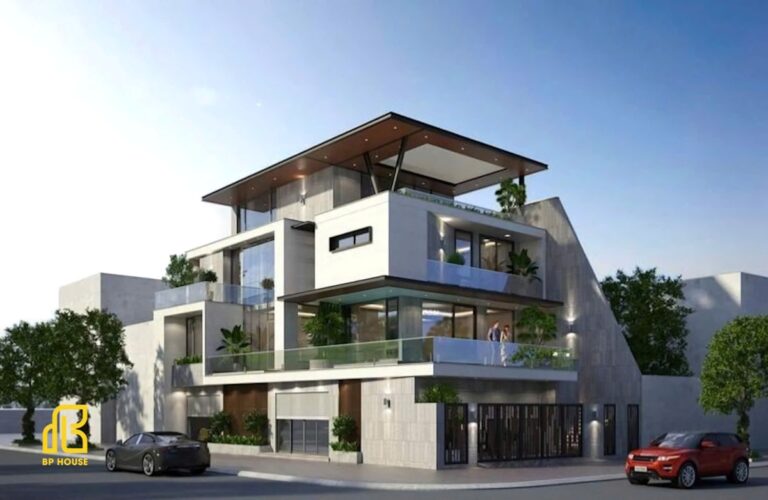 Xu hướng thiết kế mẫu nhà ống đẹp 3 tầng 5m hiện đại 2025