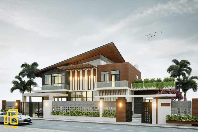 Đột phá trong thiết kế: nhà mái lệch có gì đặc biệt?