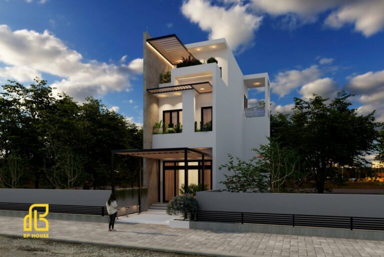 25+ mẫu nhà ngang 6m sang trọng, ai nhìn cũng mê