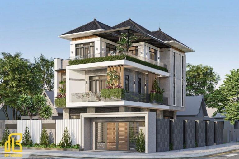 Kiến thức cần biết khi thiết kế biệt thự 3 tầng