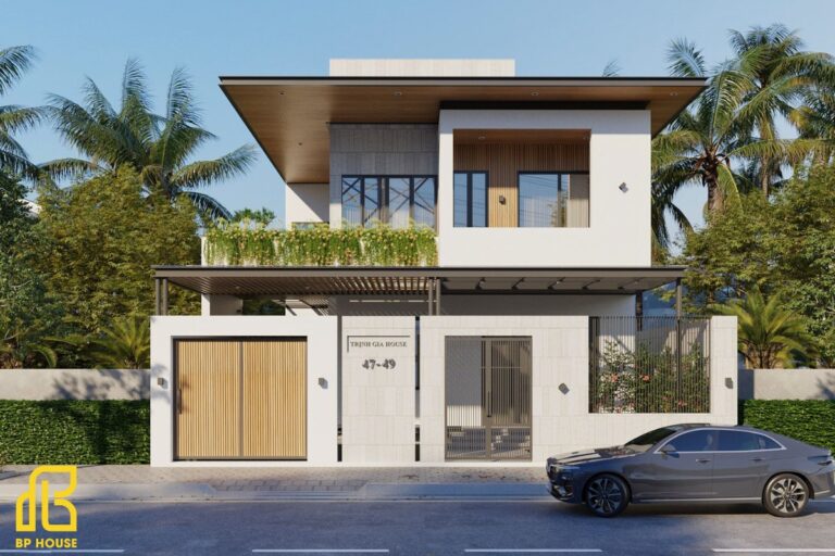 Xu hướng thiết kế mẫu nhà 2 tầng hiện đại trong năm 2025