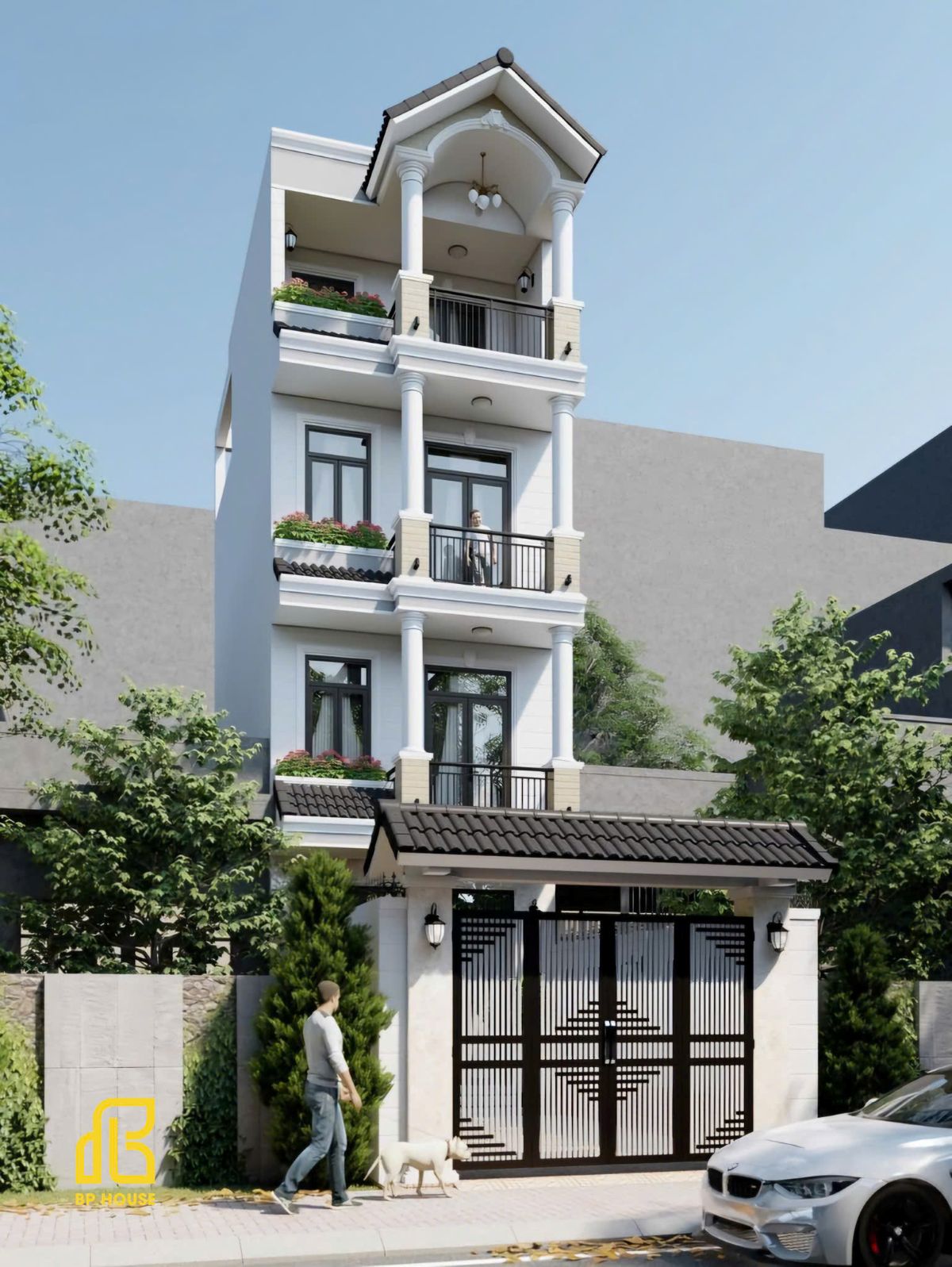 giá thiết kế nhà phố