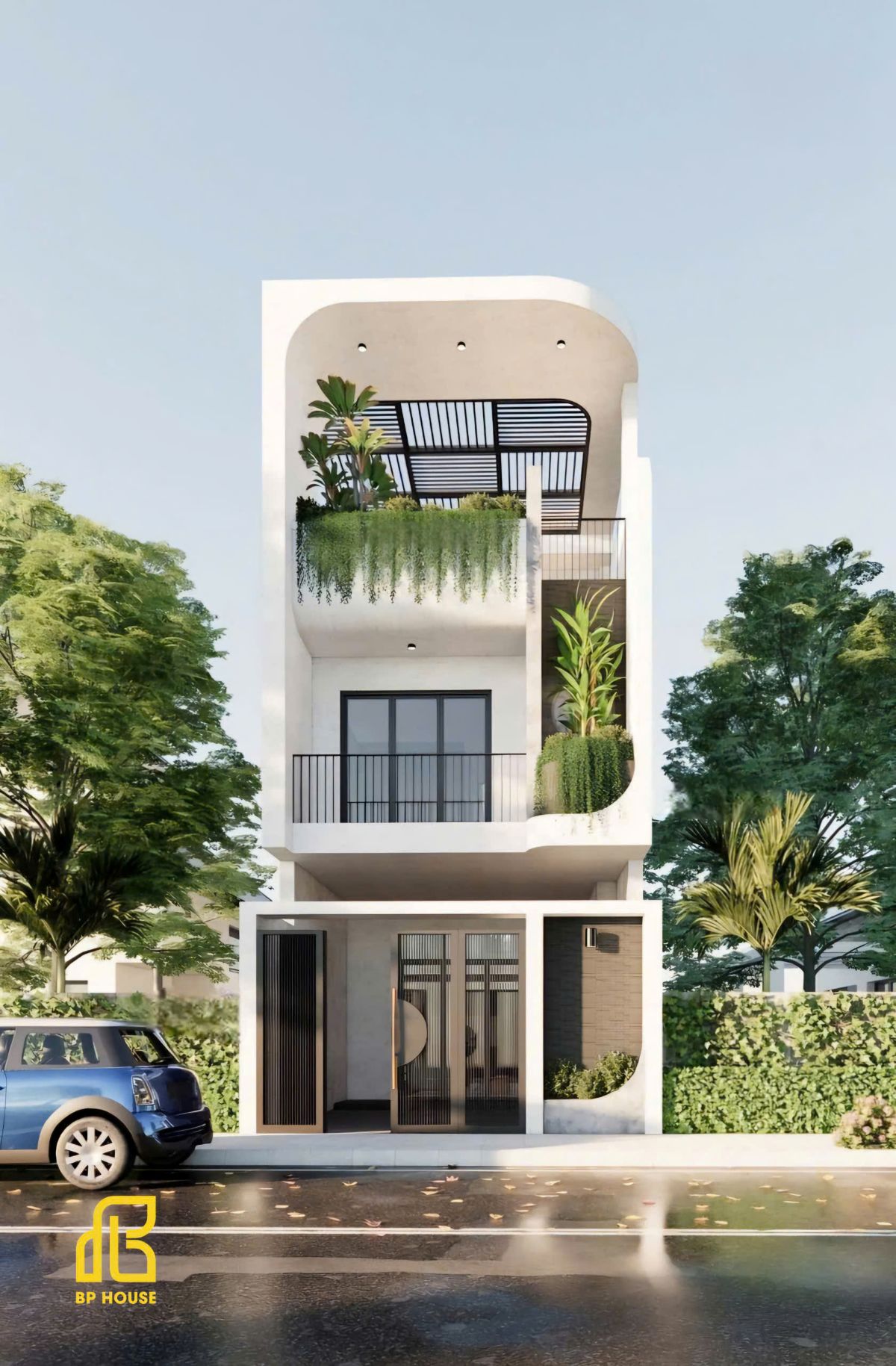 mẫu nhà 1 trệt 2 lầu 4x15