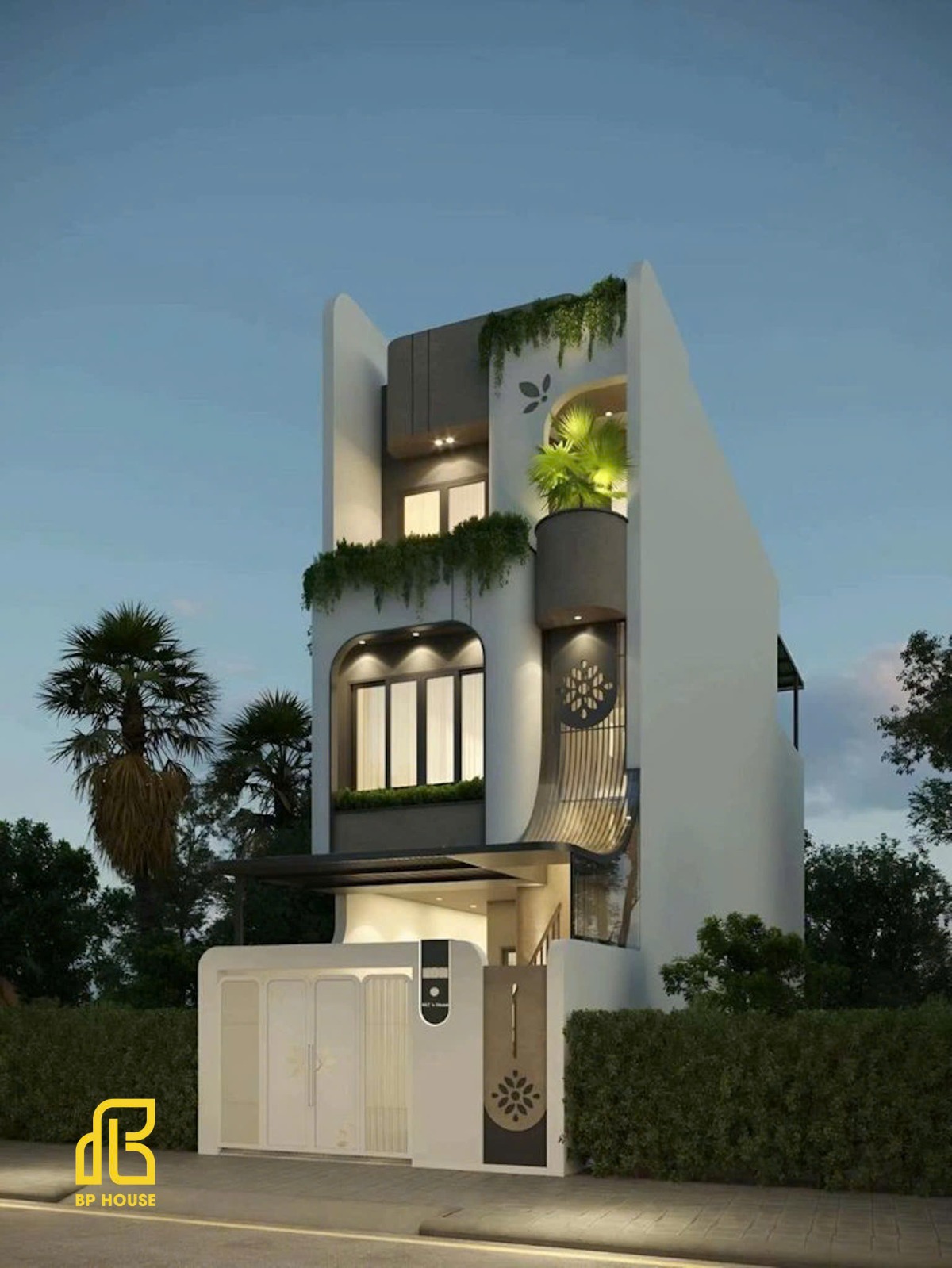mẫu nhà 1 trệt 2 lầu 4x15