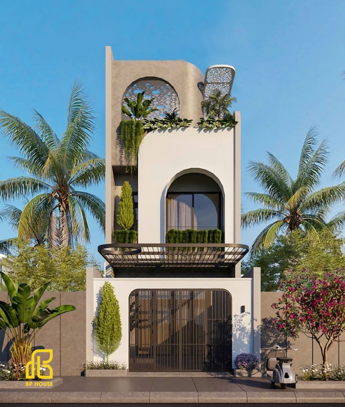 mẫu nhà 1 trệt 2 lầu 4x15