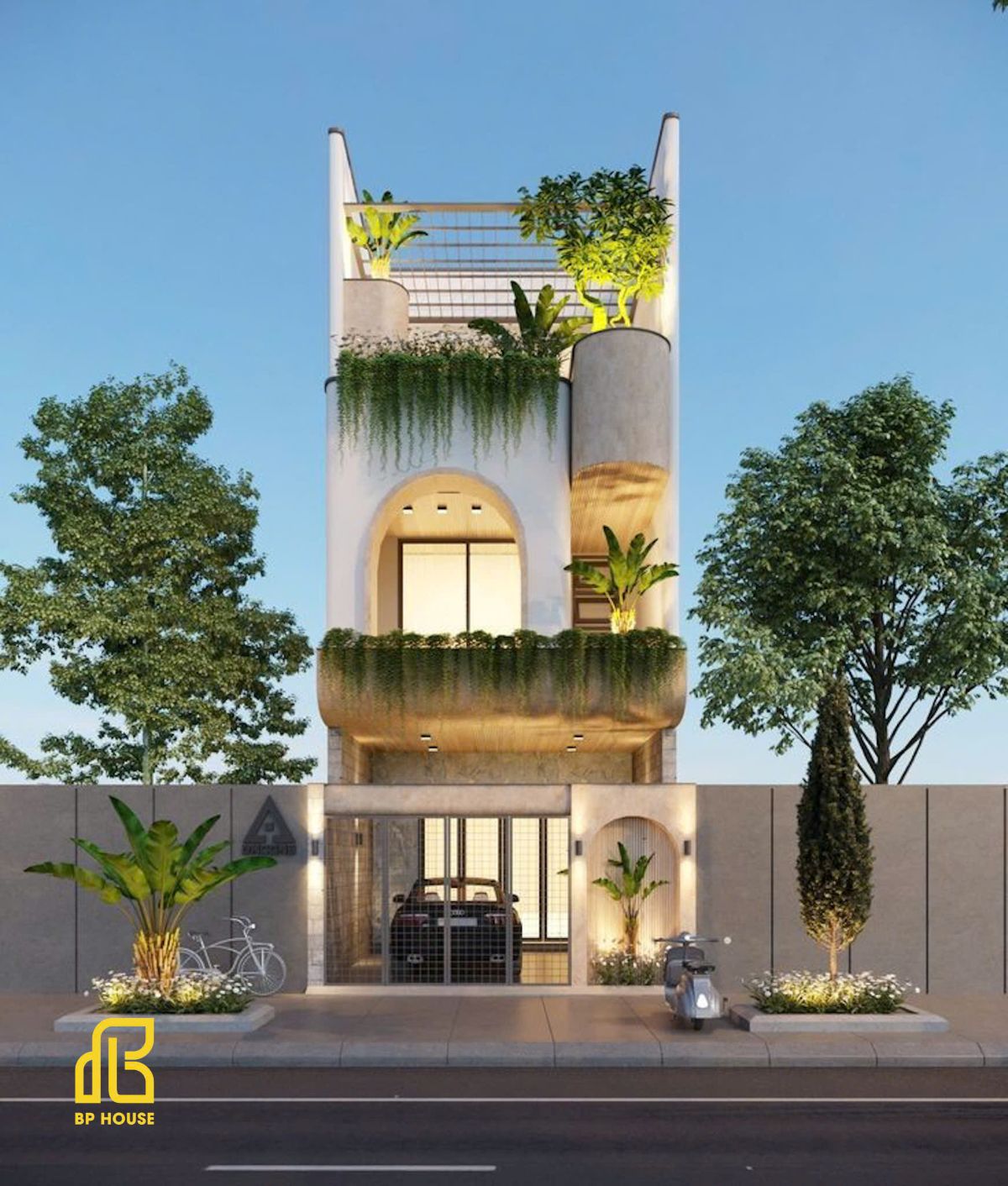 mẫu nhà 1 trệt 2 lầu 5x20