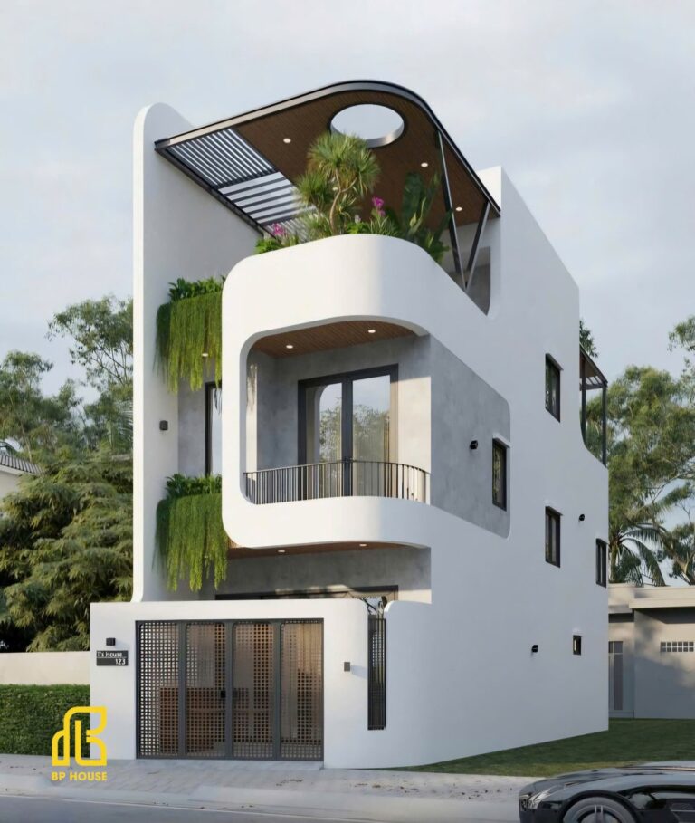 Khám phá mẫu nhà 3 tầng mặt tiền 5m được yêu thích nhất