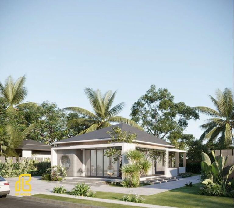 Mẫu biệt thự vườn giá 1 tỷ cho đất rộng, view cực chill