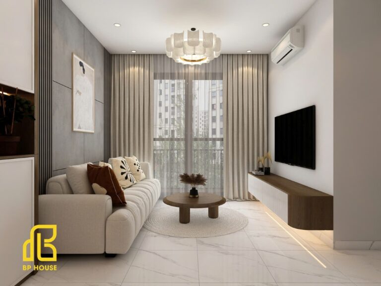 Nội thất căn hộ Vinhomes Grand Park phong cách Japandi 2025