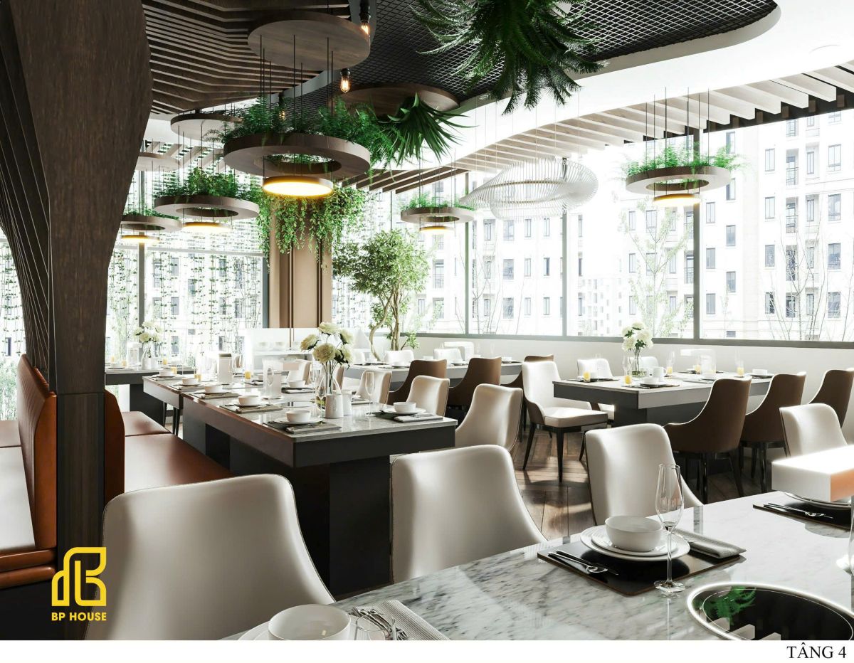 thiết kế nhà hàng