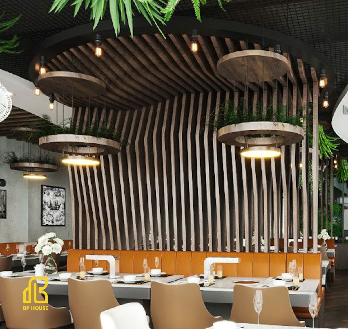 thiết kế nhà hàng