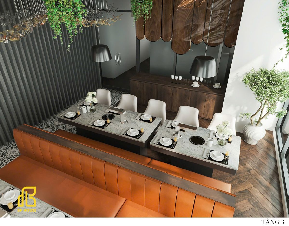 thiết kế nhà hàng