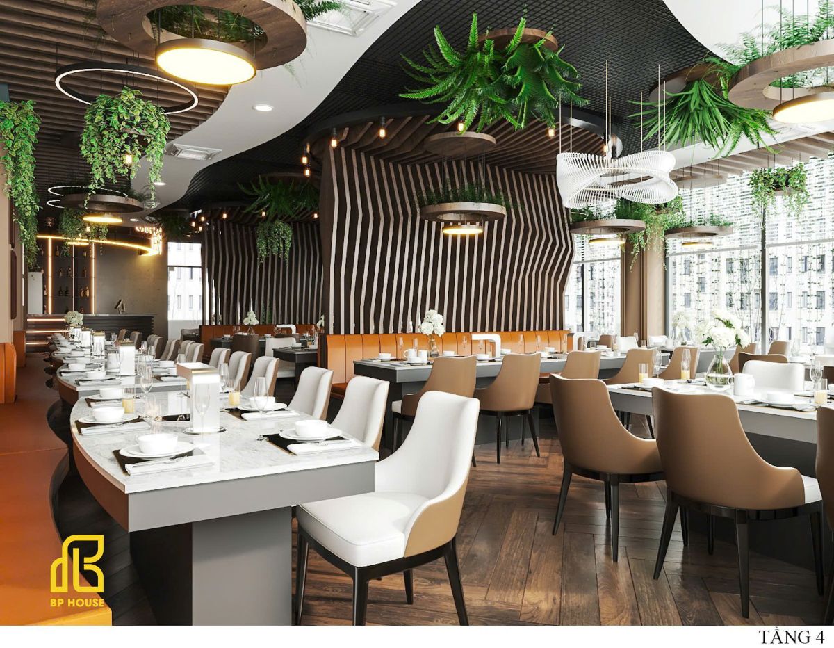 thiết kế nhà hàng