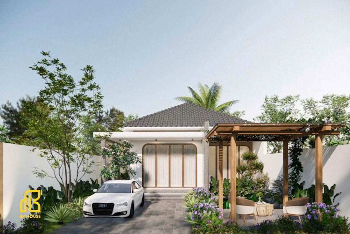 thiết kế nhà vườn 10x20m