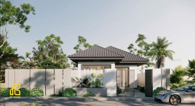 Tổng hợp mẫu mặt tiền nhà cấp 4 đẹp, hiện đại 2026