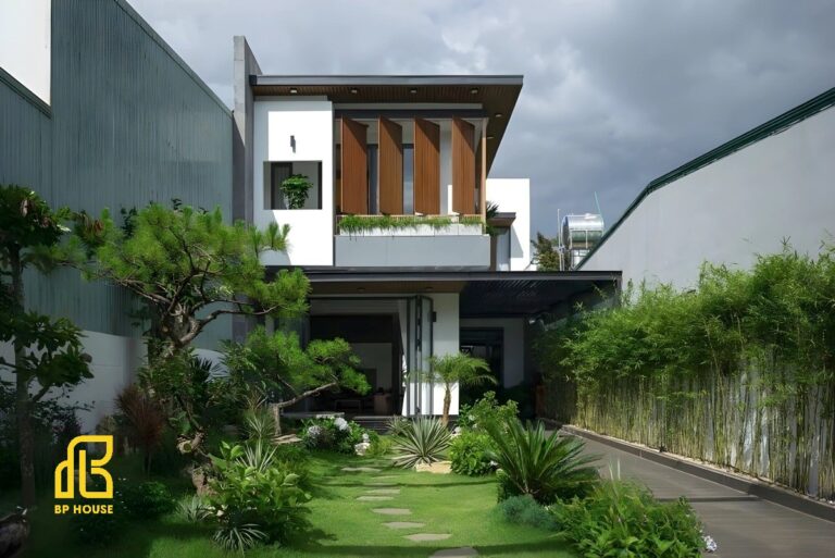 TOP 10+ mẫu nhà 1 trệt 1 lầu 5x20 đẹp, hiện đại nhất