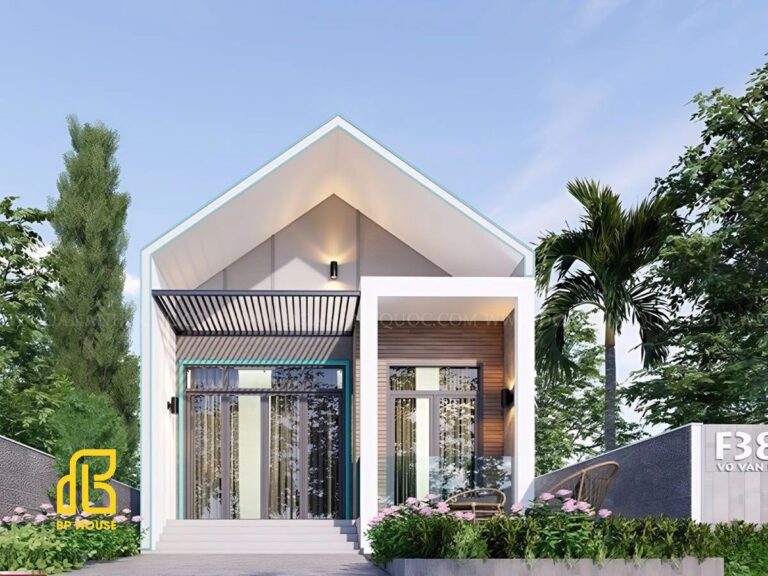 Báo giá xây nhà cấp 4 mái Thái, hiện đại 2025