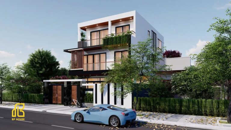 20+ mẫu mặt tiền nhà phố 8m 3 tầng đẹp không góc chết