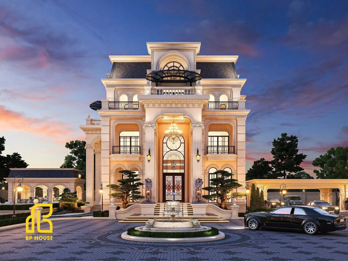 thiết kế biệt thự sang trọng