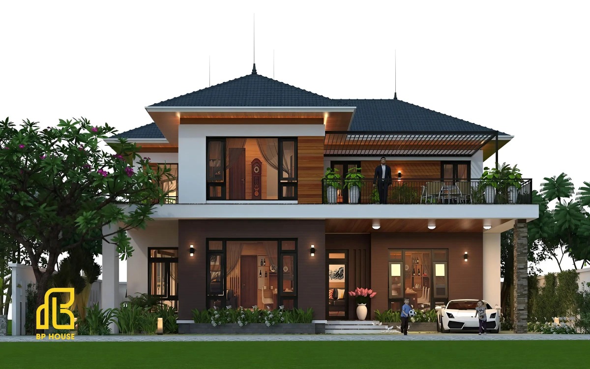 thiết kế biệt thự sang trọng