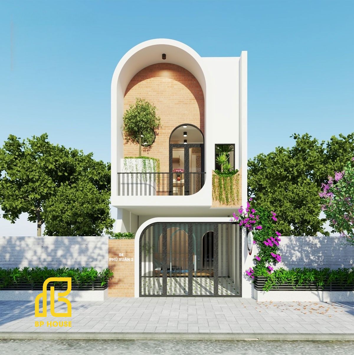 thiết kế nhà 1 trệt 1 lầu