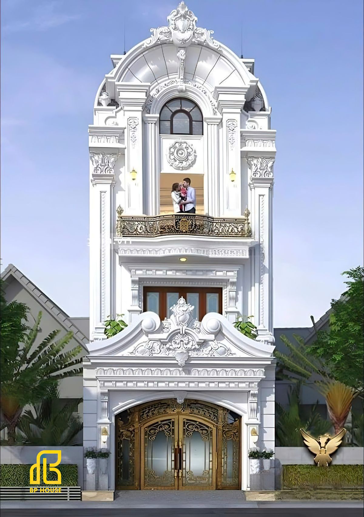 thiết kế nhà 1 trệt 1 lầu