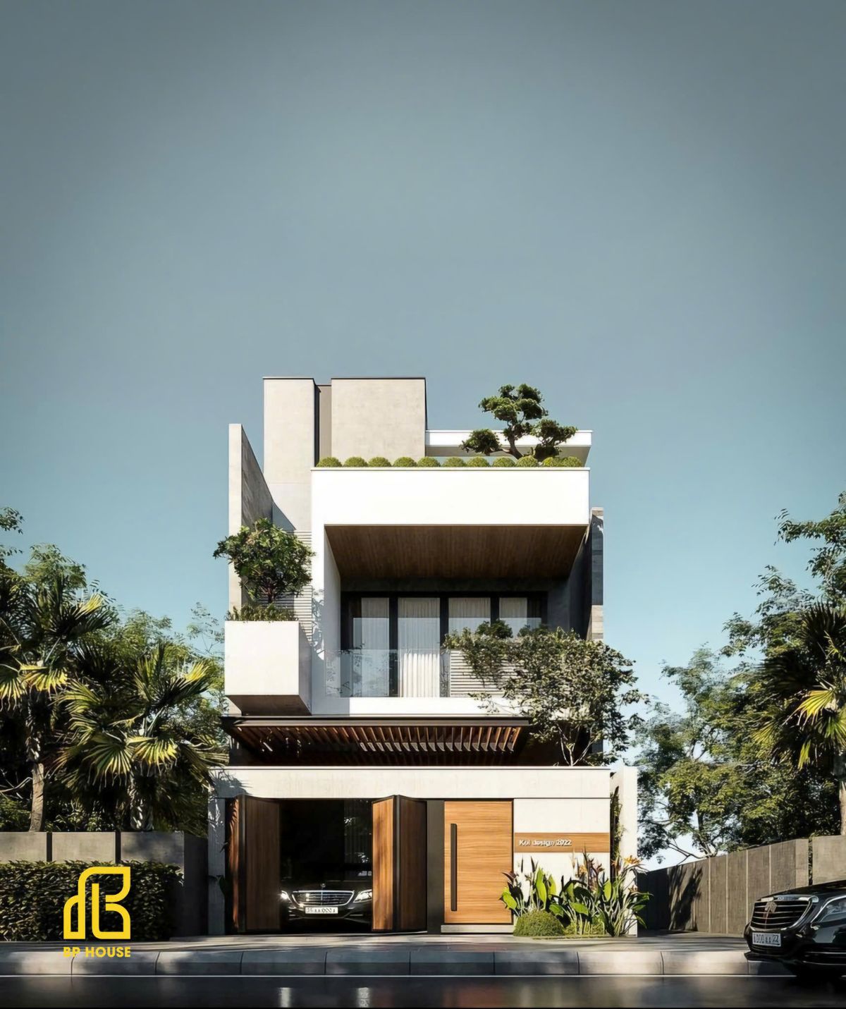 thiết kế nhà 1 trệt 1 lầu