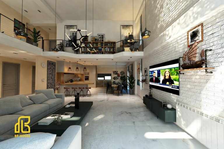 Bí quyết thiết kế nhà gác lửng 3 phòng ngủ tối ưu không gian