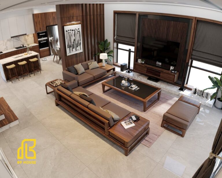 BST nội thất gỗ óc chó - Nghệ thuật của sự tinh tế