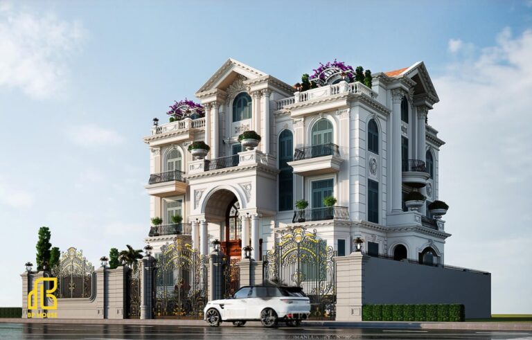 99+ mẫu thiết kế biệt thự đẹp sang trọng năm 2025