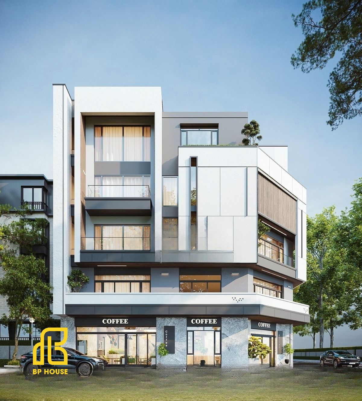 thiết kế căn hộ dịch vụ