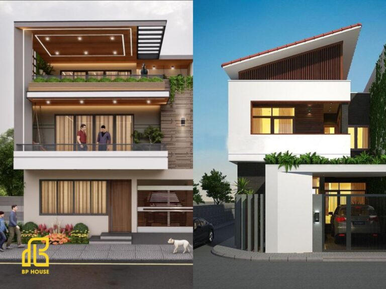 Nhà mái bằng & nhà mái lệch khác như thế nào? So sánh chi tiết!