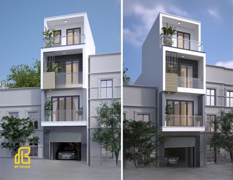 Mặt tiền nhà ống 4m đẹp: Xu hướng thiết kế mới nhất