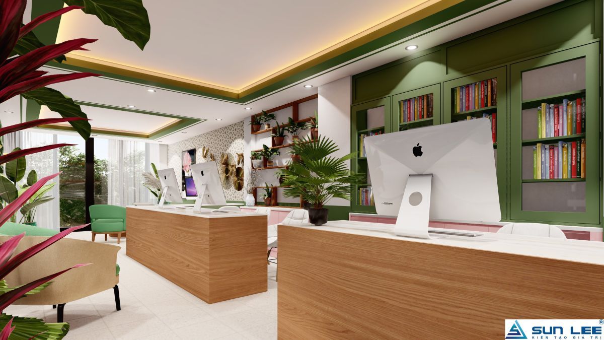 quy trình thiết kế thi công showroom