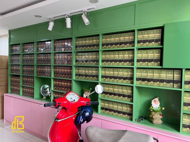 Dự án Showroom mỹ phẩm Briona của chị Lan tại TP.HCM