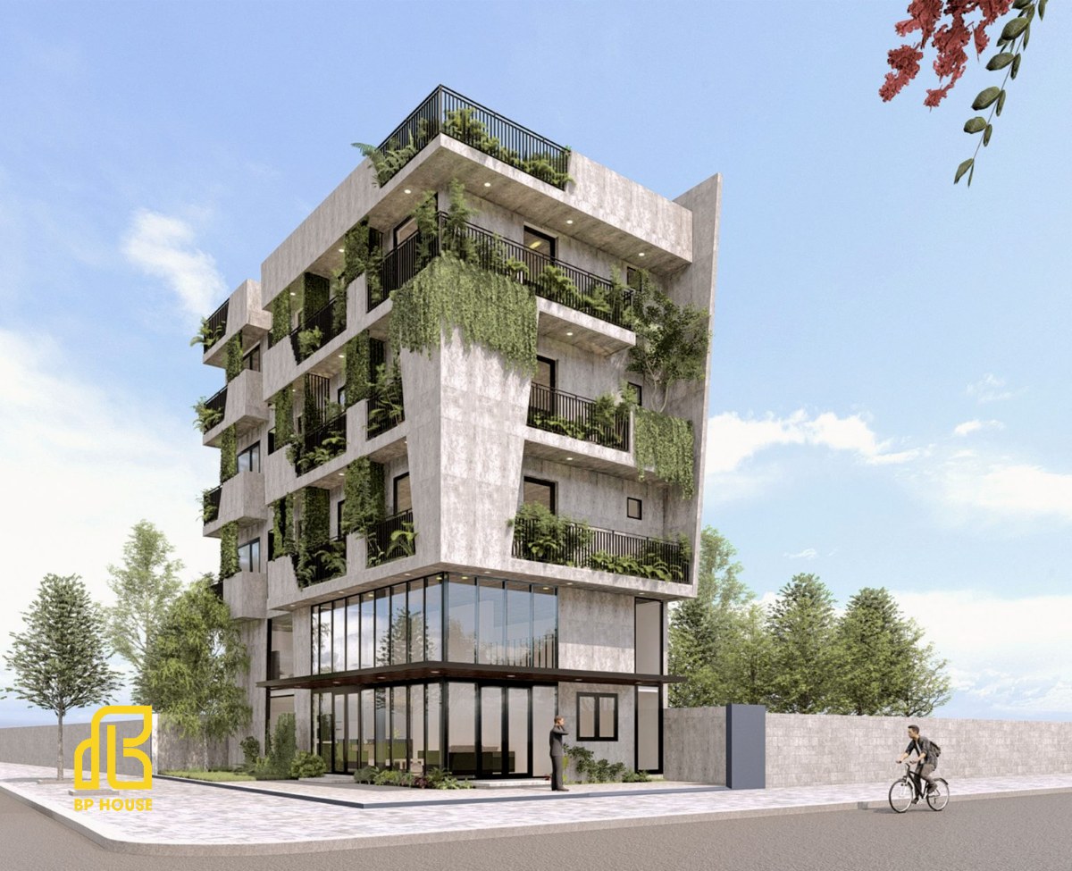 thiết kế căn hộ dịch vụ