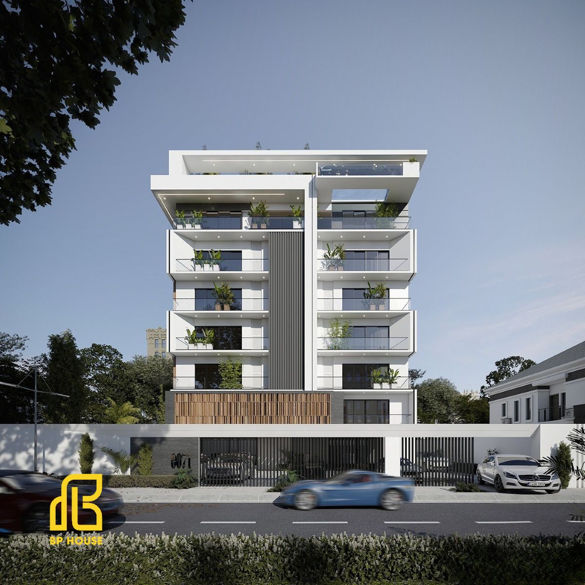 thiết kế căn hộ dịch vụ
