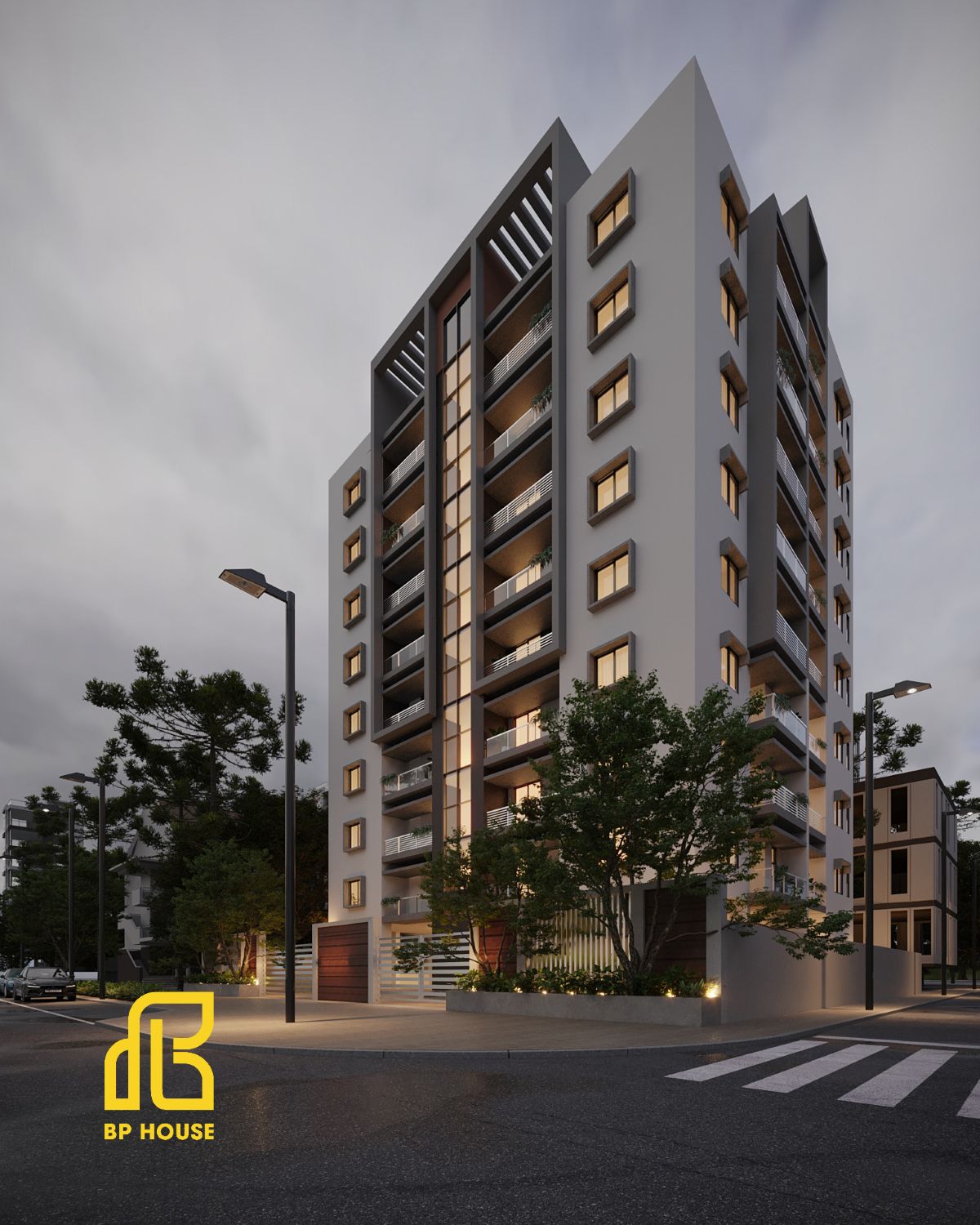 thiết kế căn hộ dịch vụ