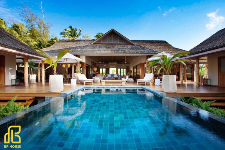 10+ Mẫu thiết kế thi công khu nghỉ dưỡng đẹp