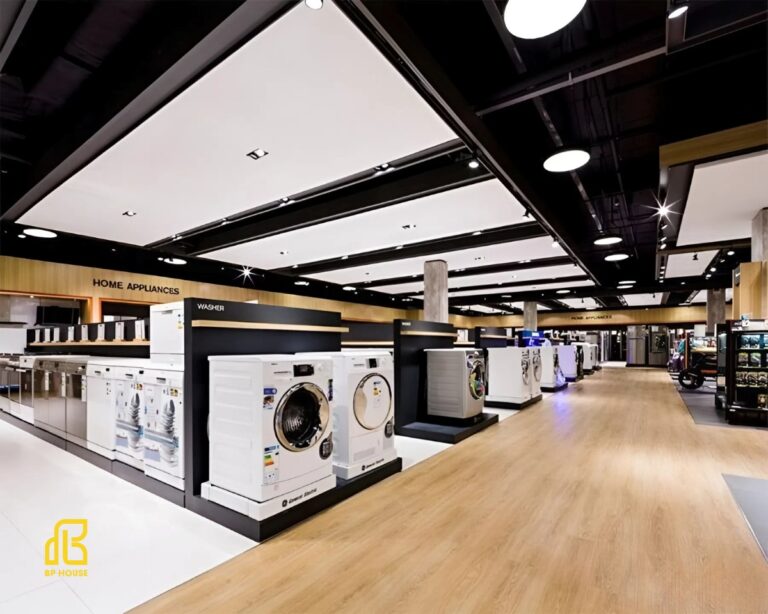 Thiết kế showroom điện máy tối ưu trải nghiệm mua sắm