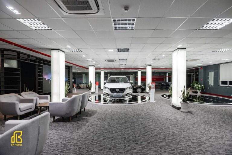 Thiết kế showroom oto chuẩn chỉnh từ A đến Z