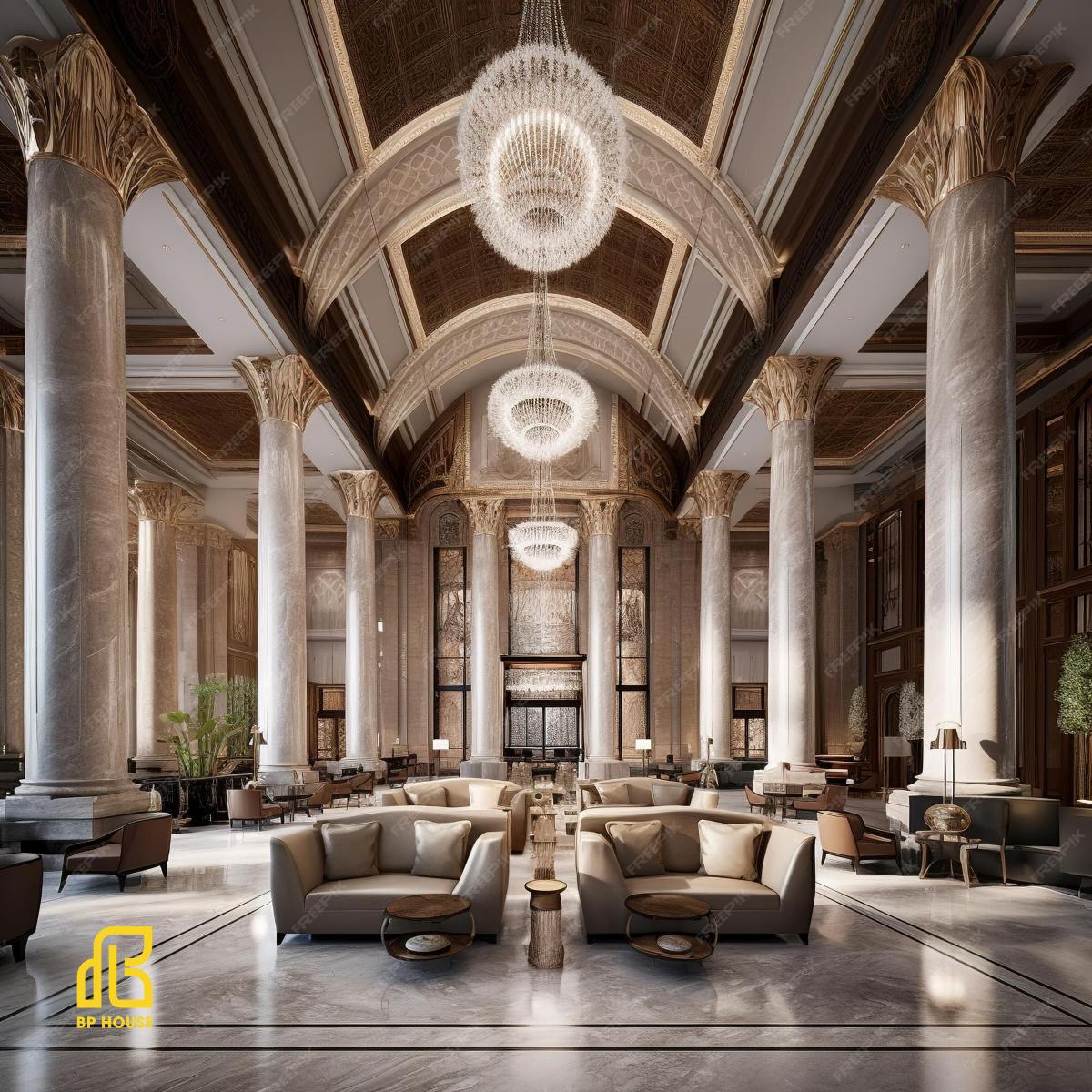 noi-that-khach-san-tan-co-dien nội thất khách sạn tân cổ điển