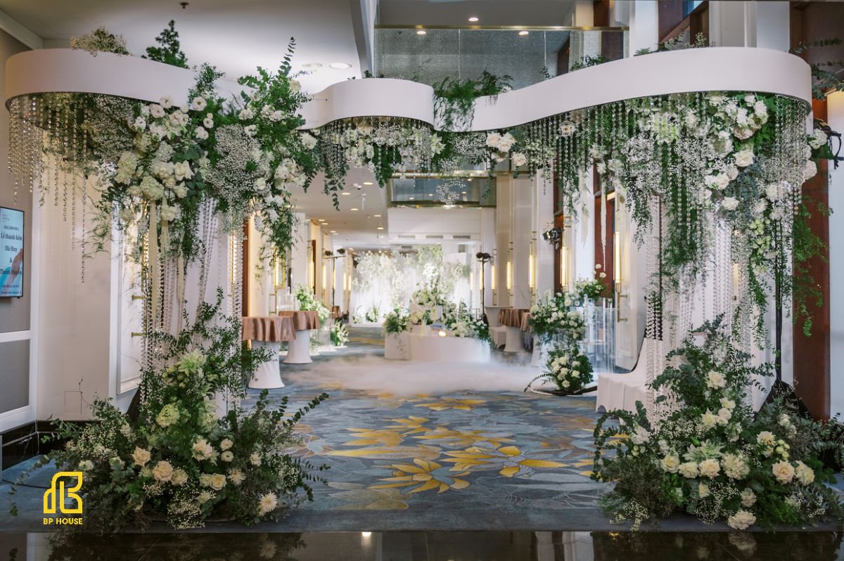 thiết kế xây dựng nhà hàng tiệc cưới