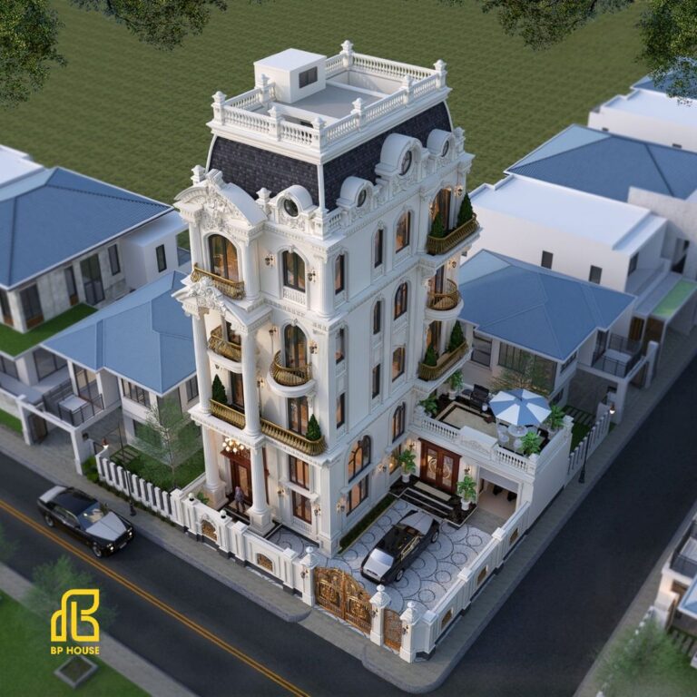 Bật mí bí mật thiết kế đắt giá của nhà mái Mansard