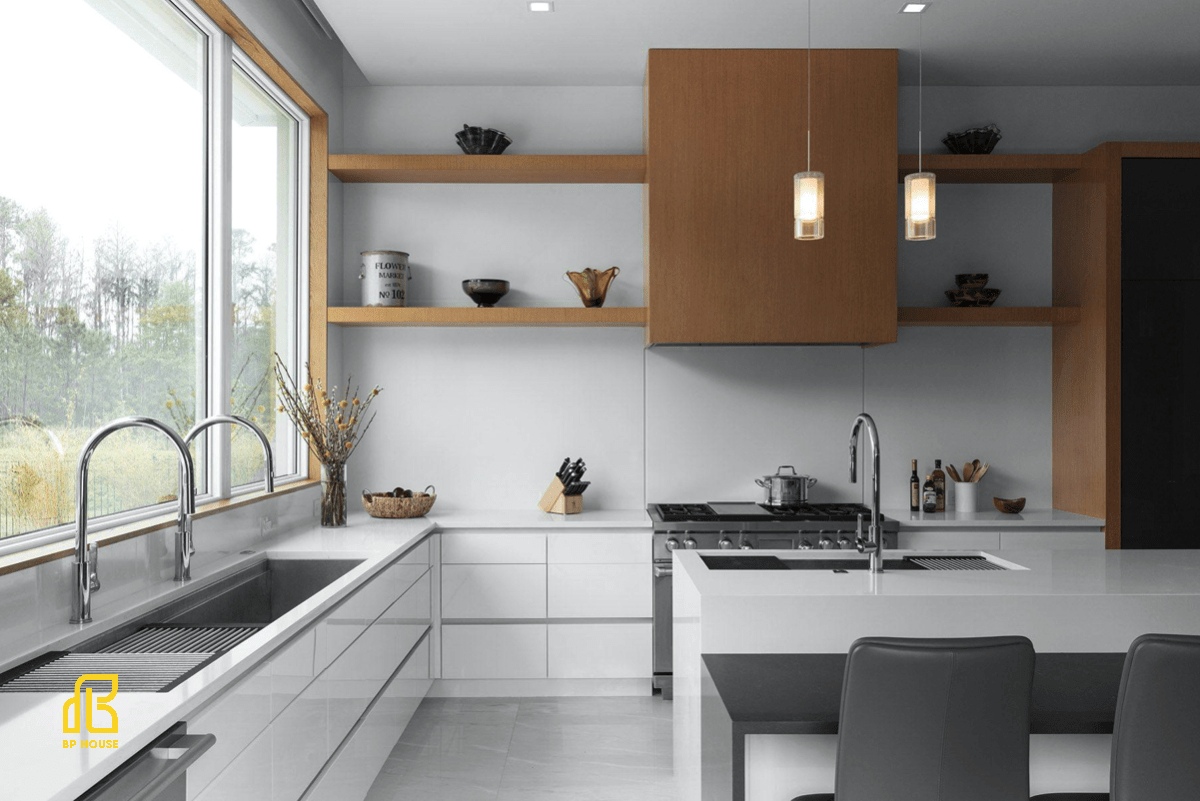 thiết kế nội thất tối giản
