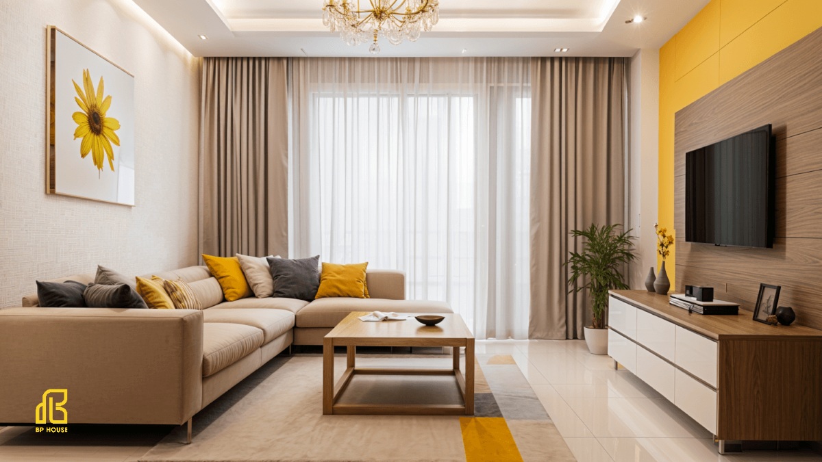 thiết kế nội thất tối giản