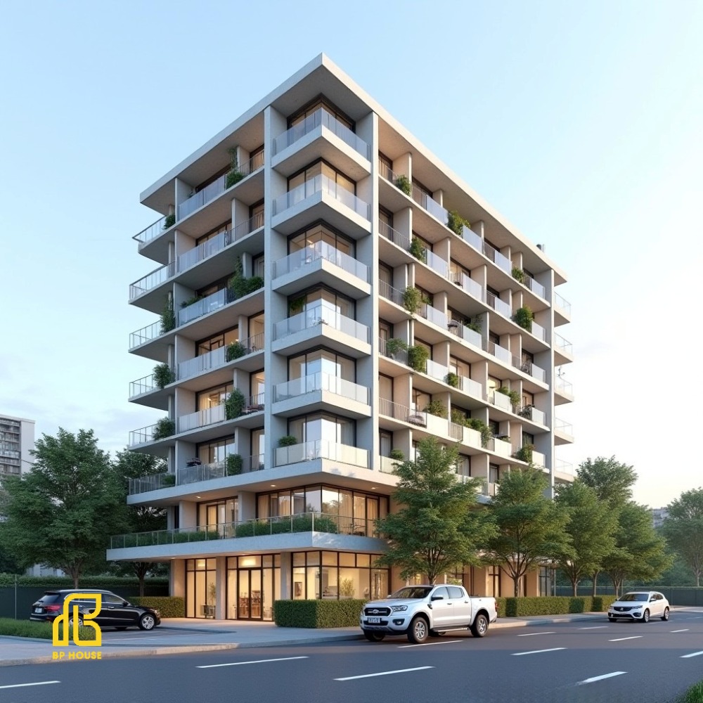 thiết kế tòa nhà cho thuê